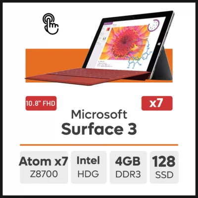 لپ تاپ Microsoft Surface 3