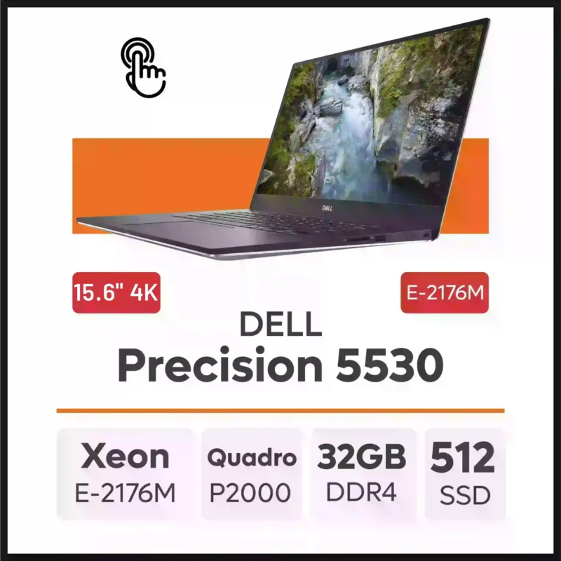 لپ تاپ DELL Precision 5530 Xeon