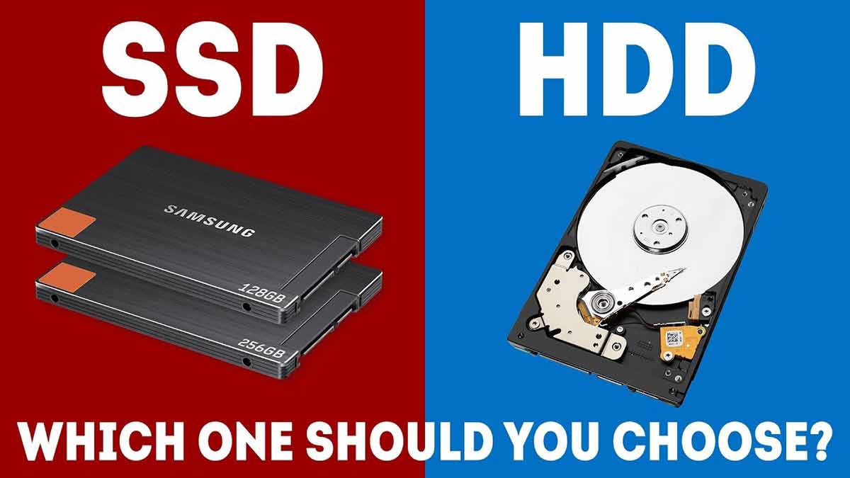 مقایسه حافظه ذخیره سازی SSD و HDD