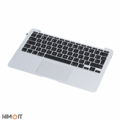 قاب دور کیبورد همرا با کیبورد و تاچ پد لپ تاپ  MacBook Air 11" A1370 2010 2011 2012 2013 2015 2017 Palmrest  with keyboard and touchpad
